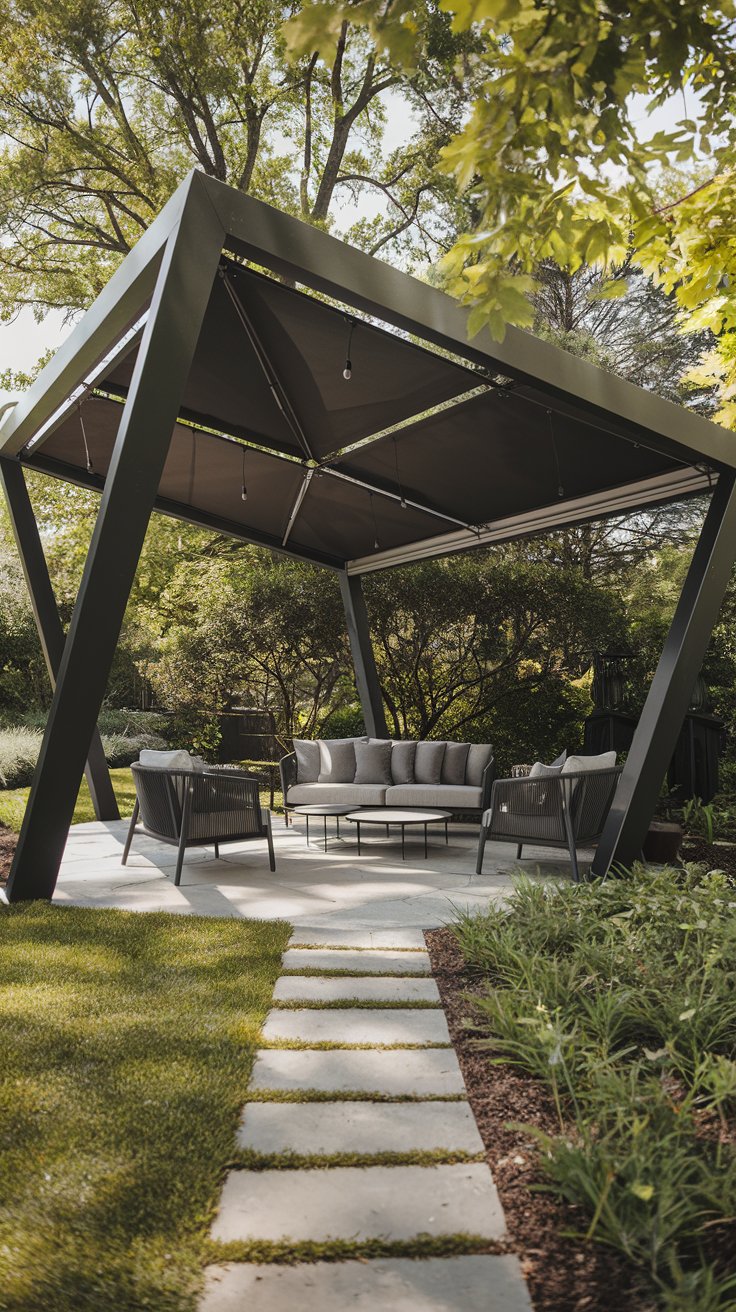 Spa-Side Gazebo Retreat