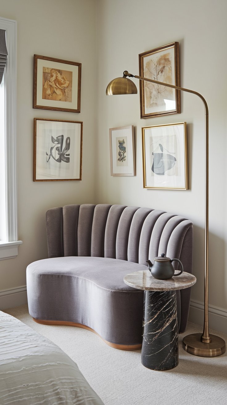 The Compact Corner Loveseat