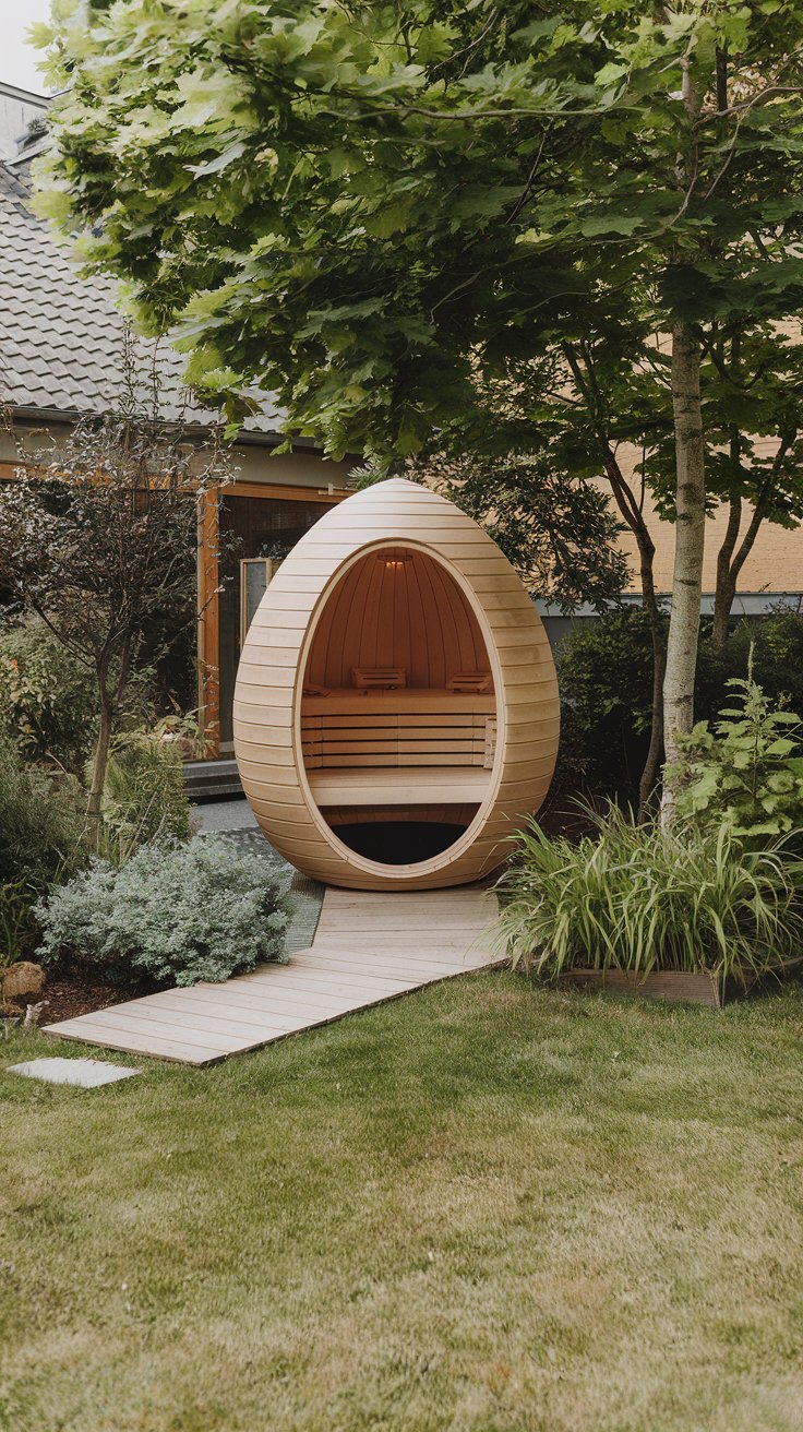 Tiny but Mighty Pod Sauna