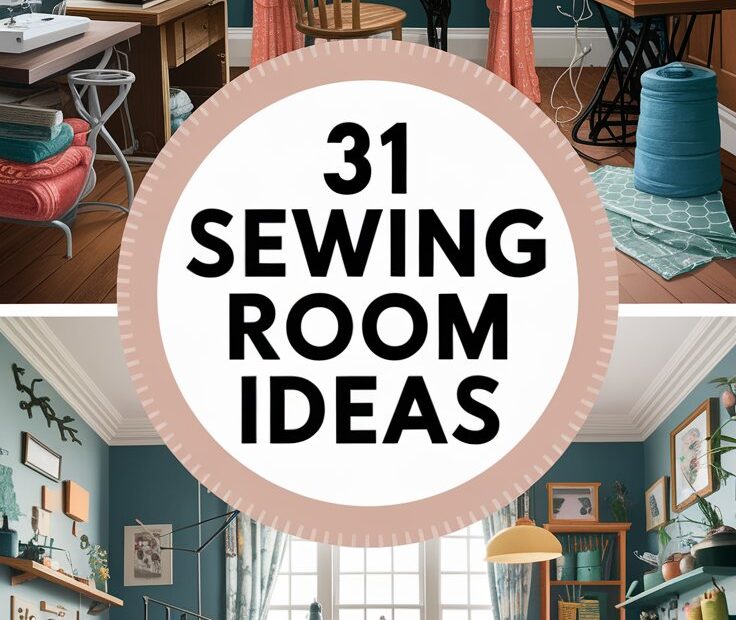 31 Sewing Room Ideas