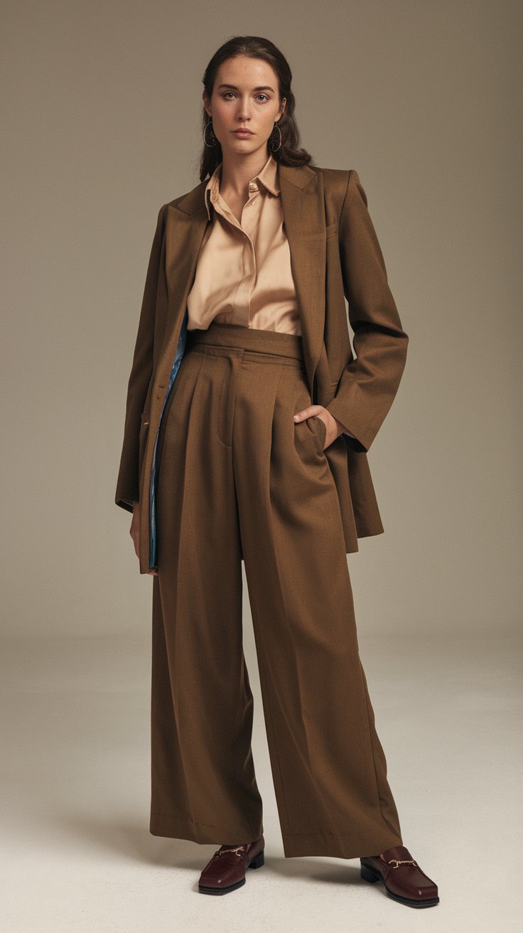 40s-Inspired High-Waisted Trousers (Katharine Hepburn Would Approve)