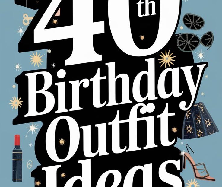 40th Birthday Outfit Ideas