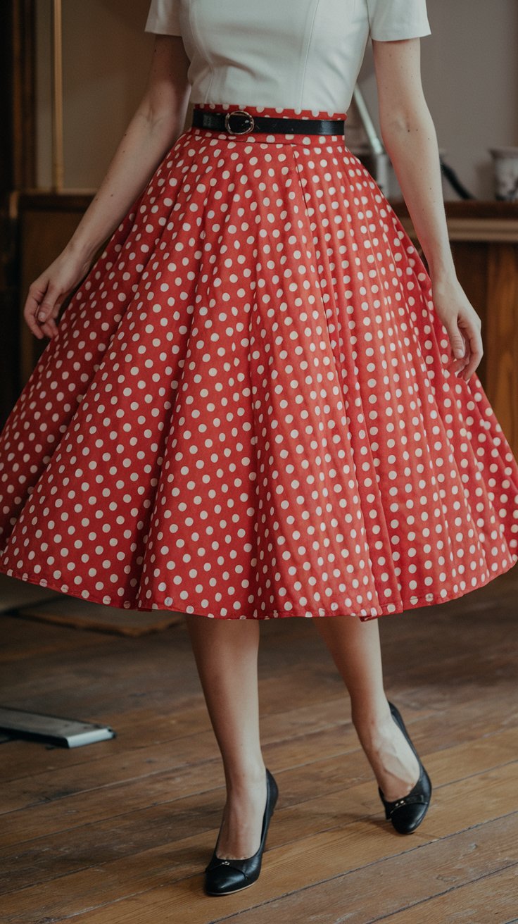 50s-Inspired Circle Skirt (Twirl Factor 1010)