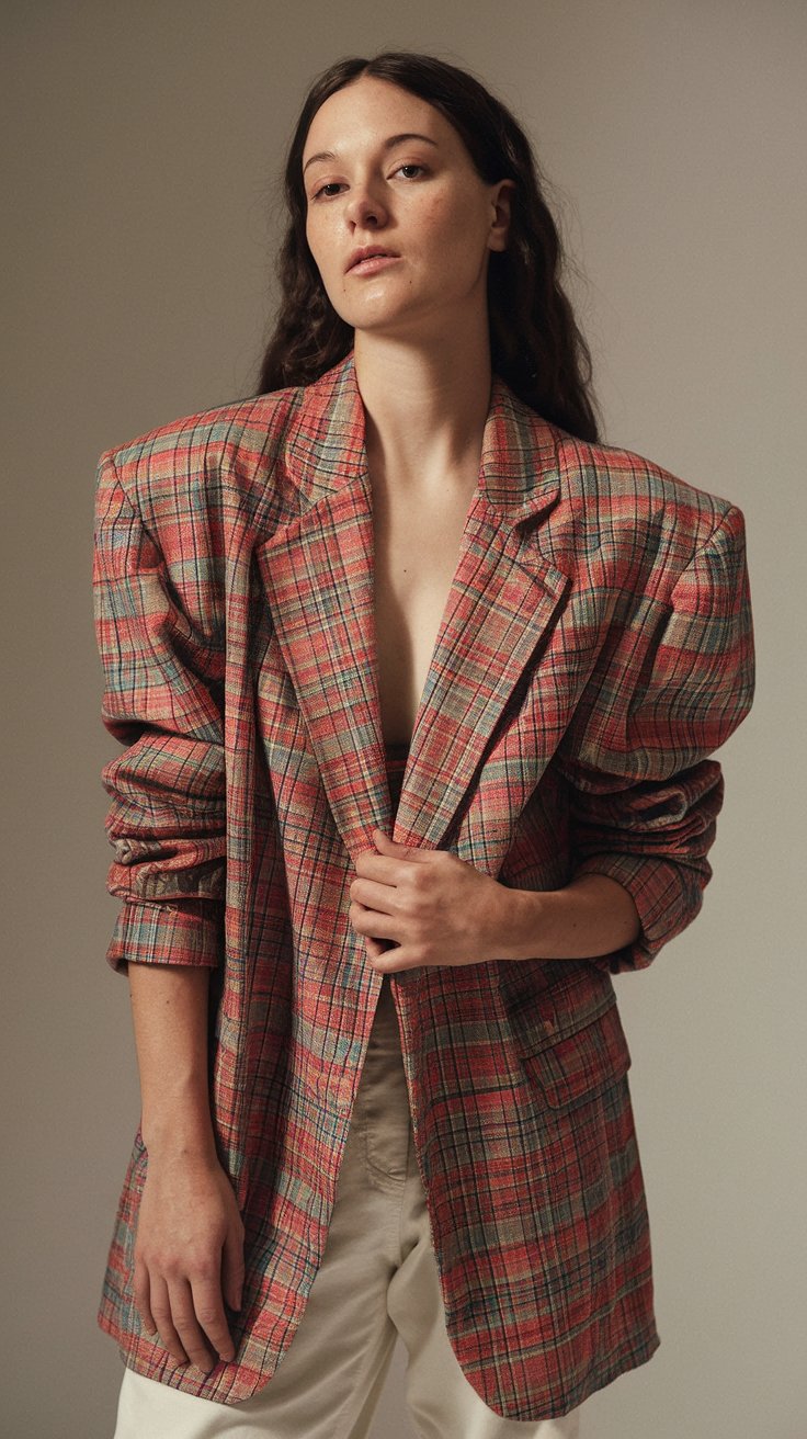 80s Power Blazer (Shoulder Pads That Mean Business)