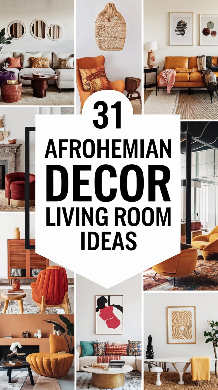 31 Afrohemian Decor Living Room Ideas to Transform Your Space into a ...