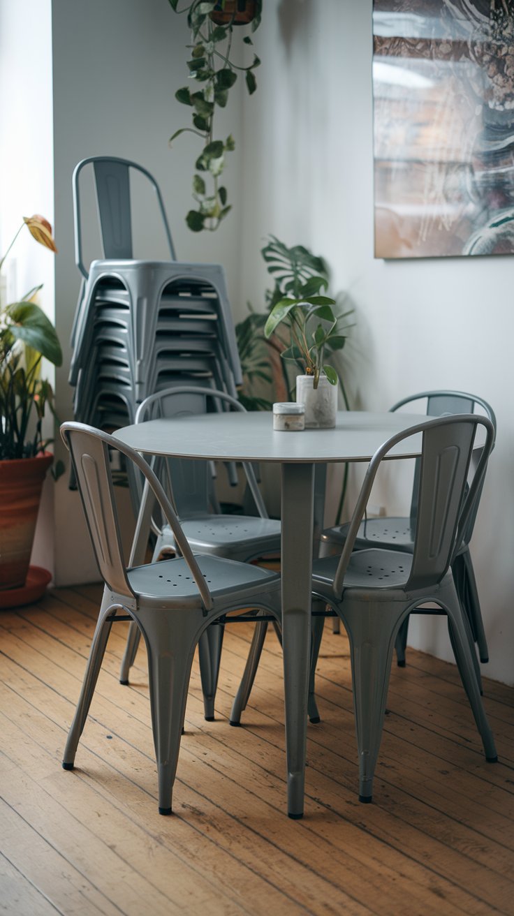 Choose Chairs That Stack or Nest