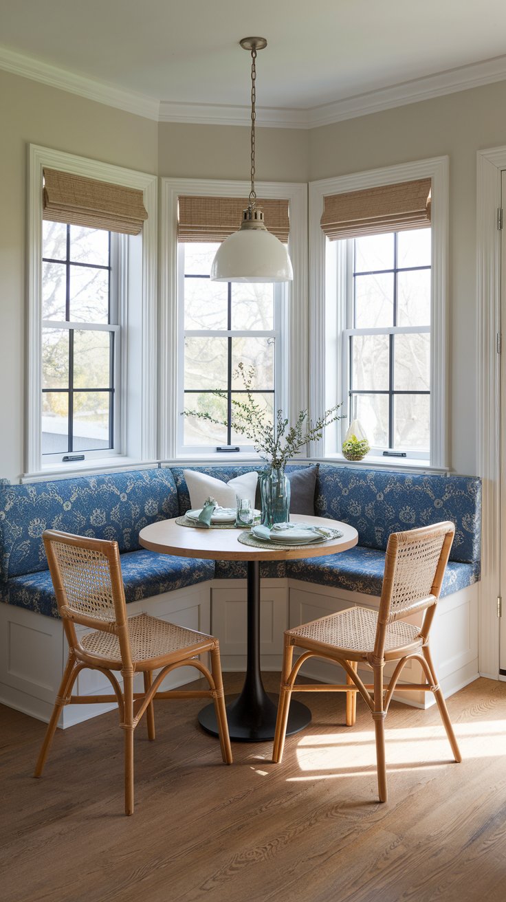 Create a Breakfast Nook with Banquette Seating