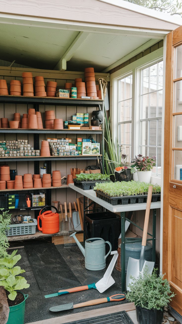 Create a Potting Station Paradise