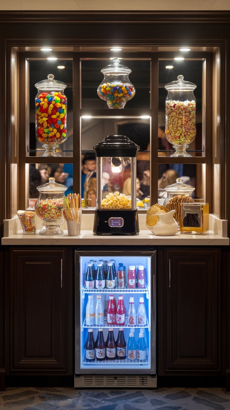 Custom Snack Bar Station