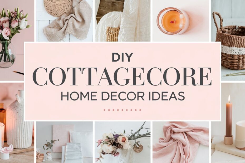 DIY Cottagecore Home Decor Ideas