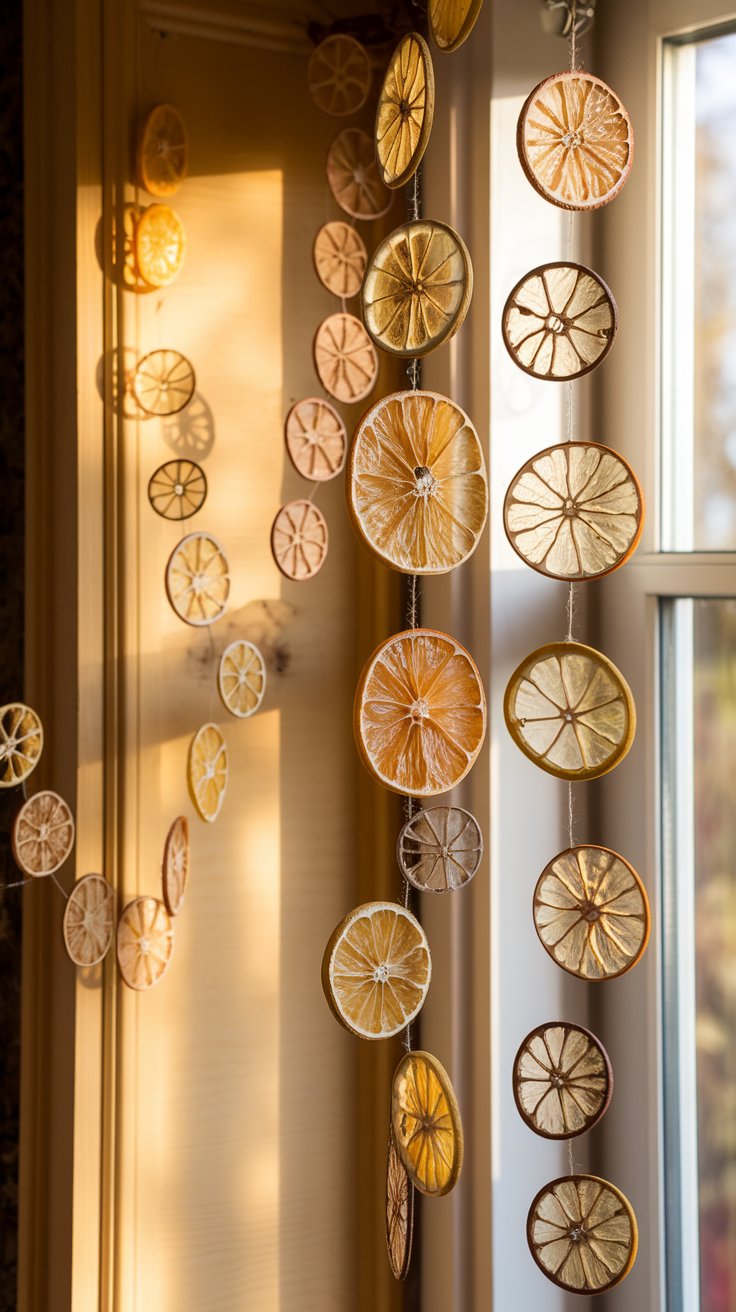 Dried Citrus Garland
