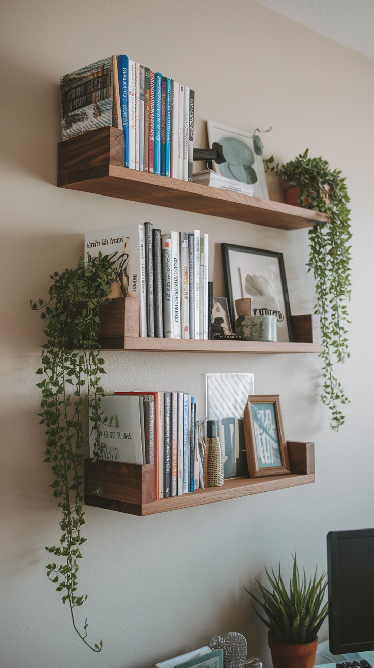 Floating Shelves With Purpose