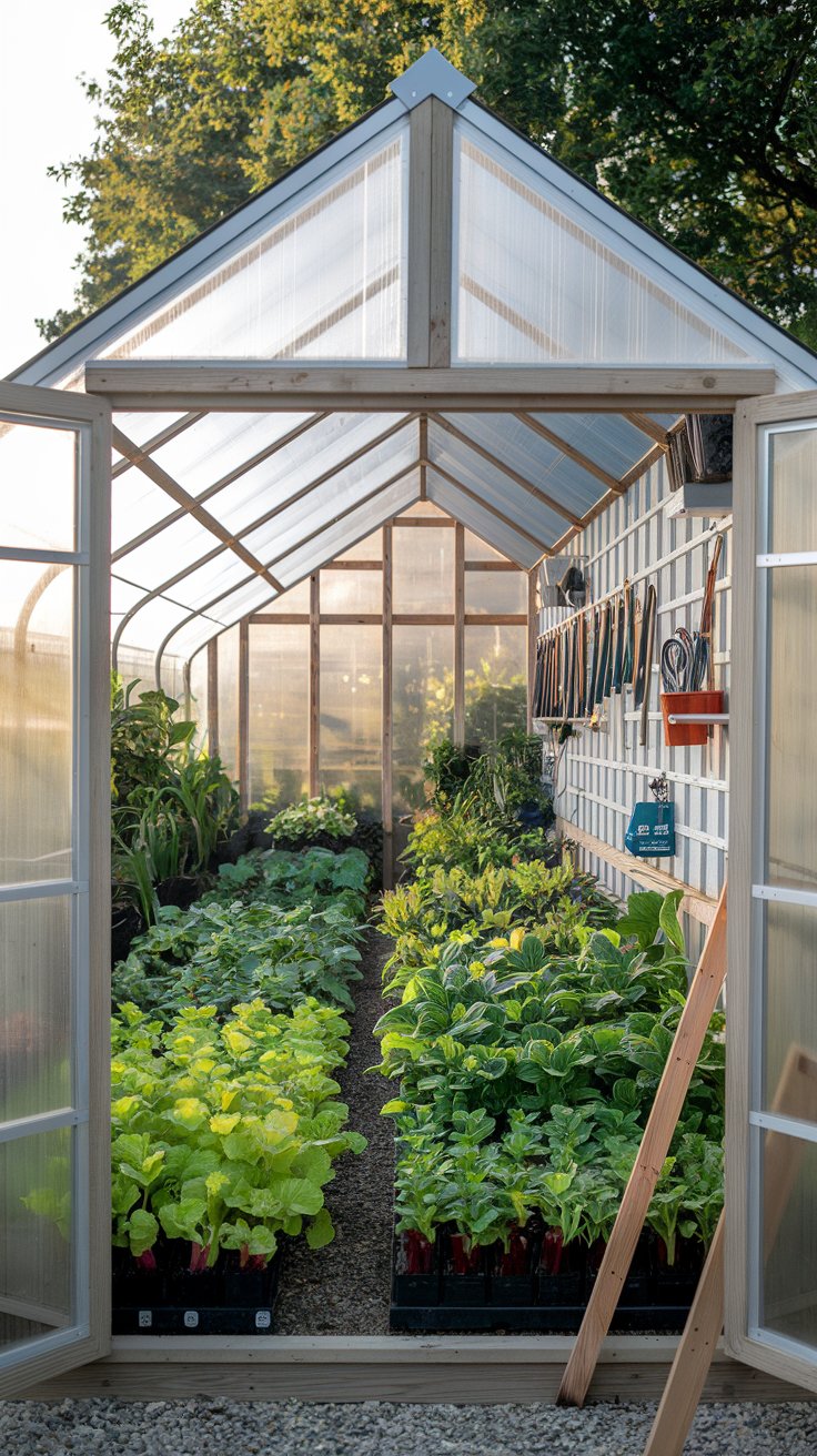 Garden Shed Greenhouse Hybrid