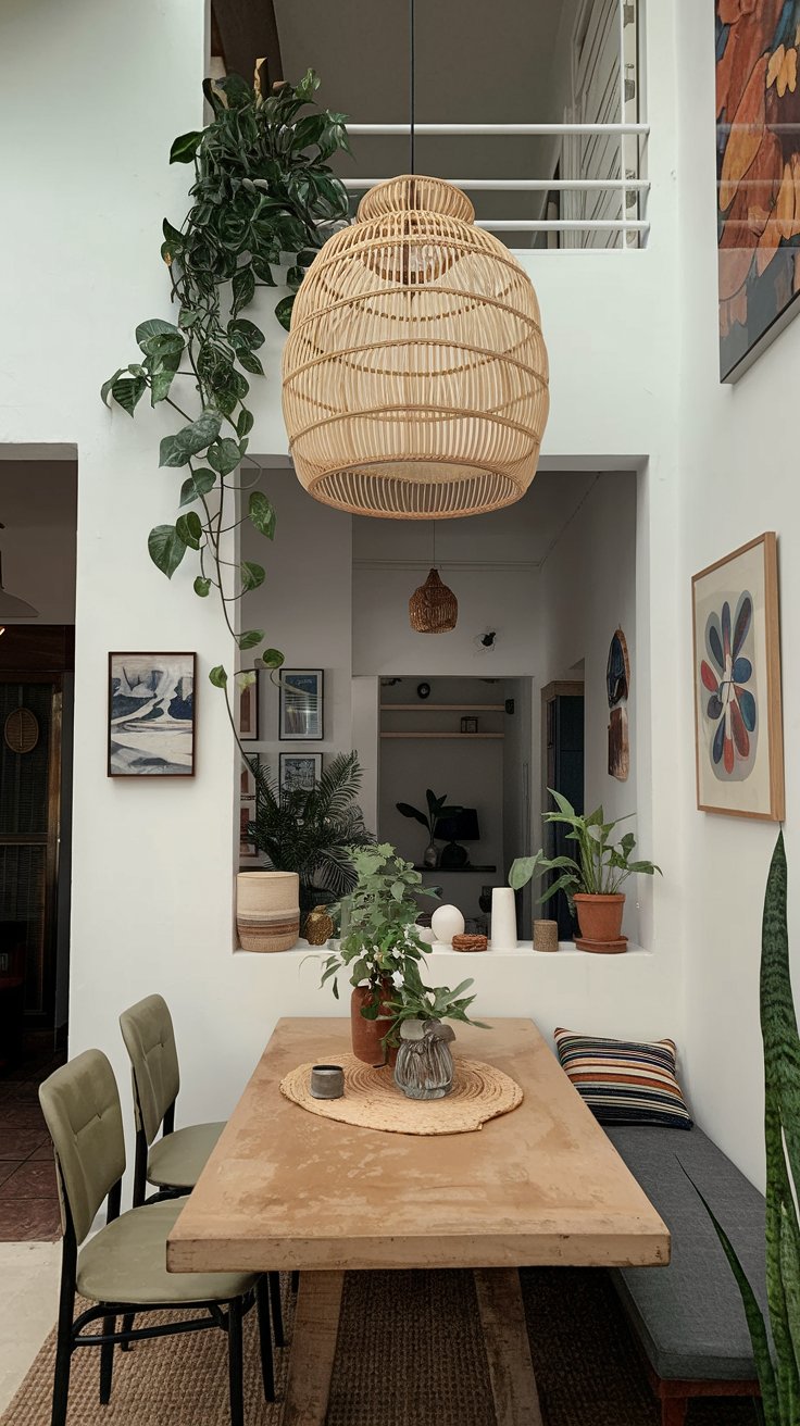 Hang a Statement Pendant Light