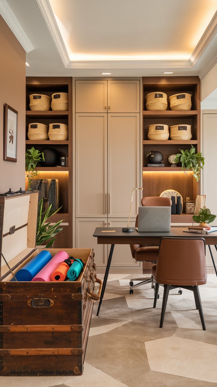 Hideaway Equipment in Stylish Storage