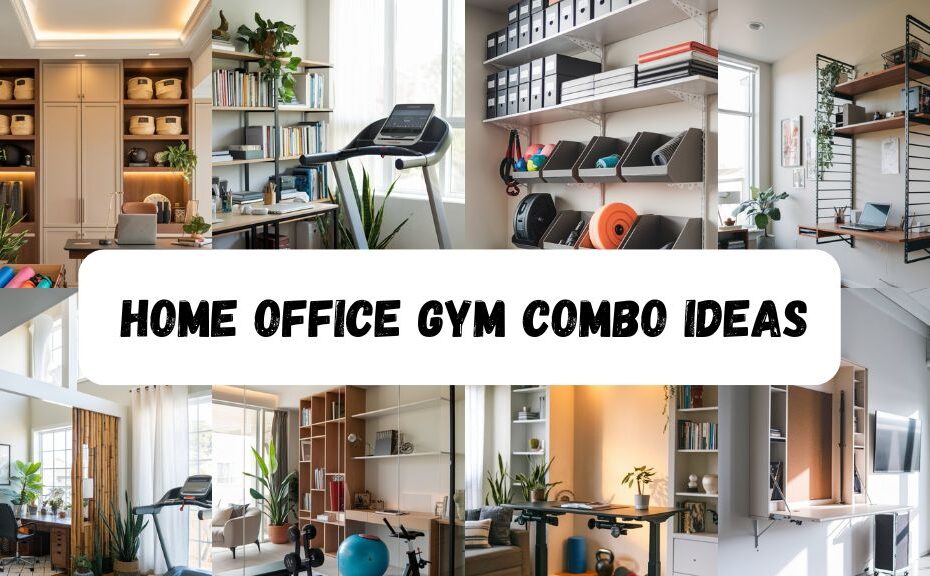 Home Office Gym Combo Ideas