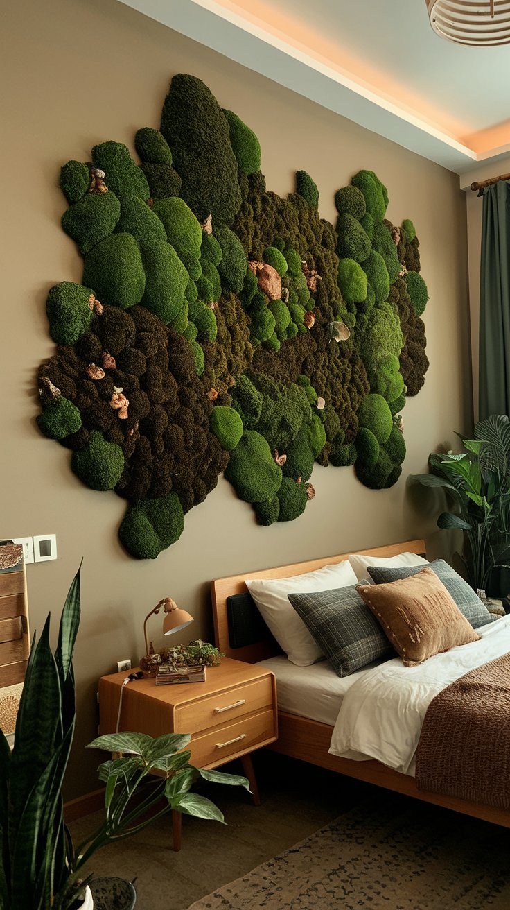Moss Wall Art Installation