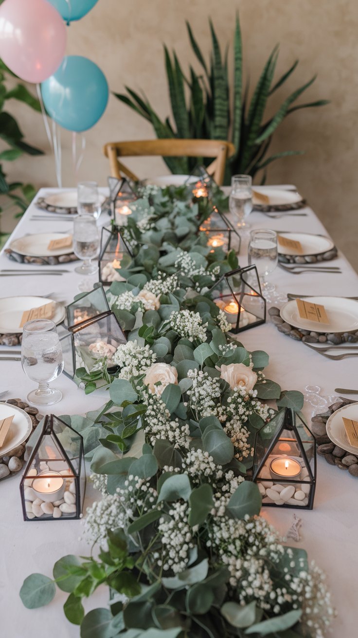 Nature-Inspired Table Runner