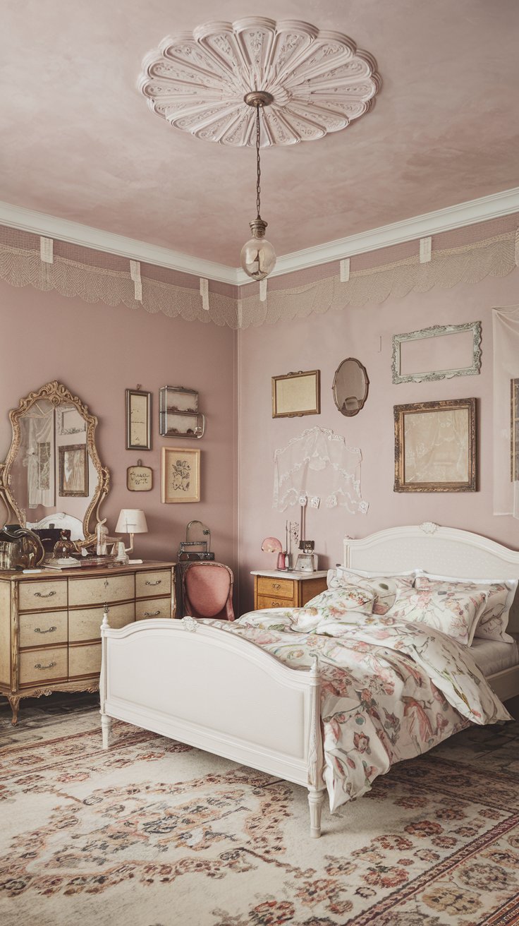 Painted Ceiling Medallion