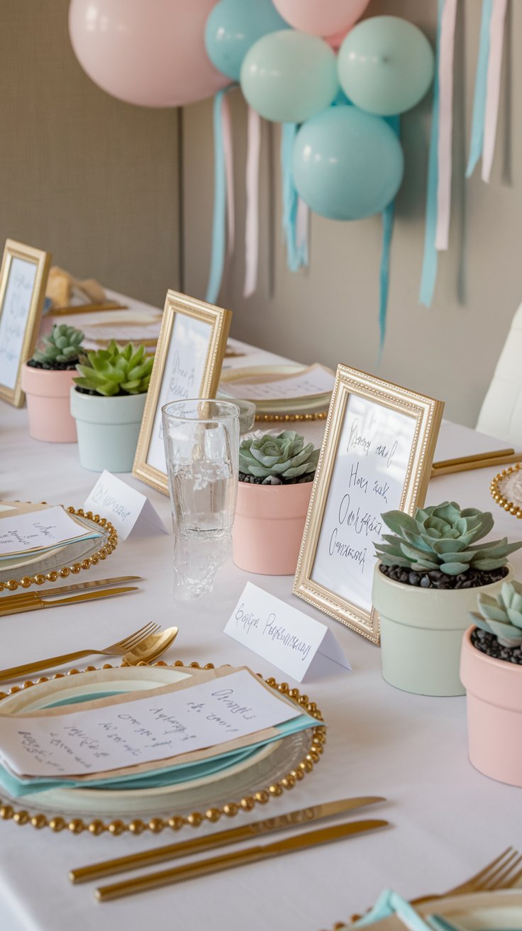 Personalized Place Settings