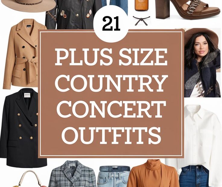 Plus Size Country Concert Outfits
