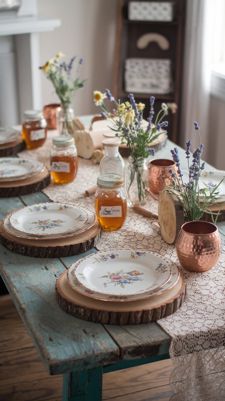 Rustic Elegance Tablescape