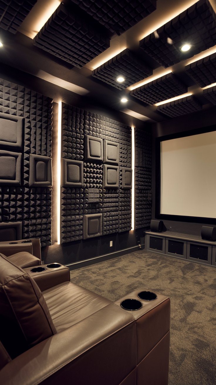 Sound-Optimized Wall Treatments