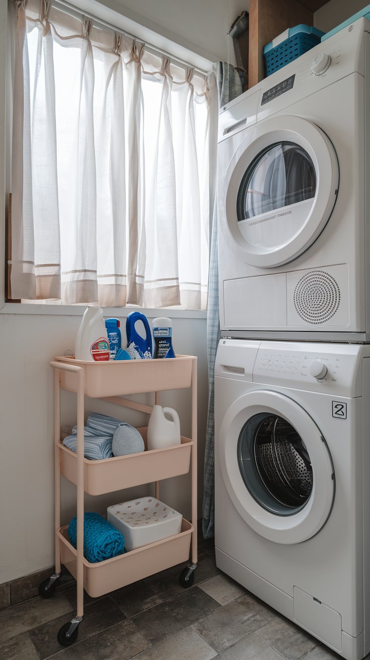 Stackable Washer and Dryer Units