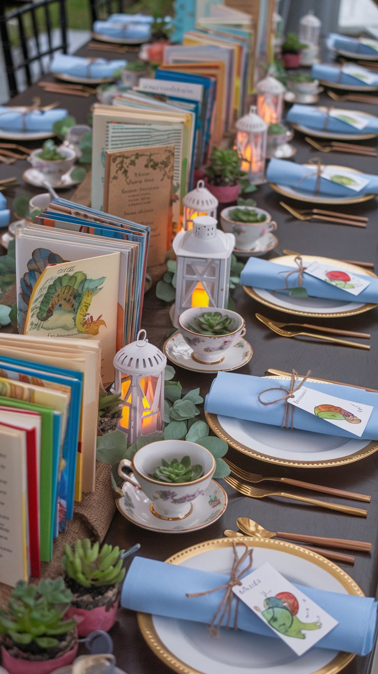 Storybook-Themed Table Setting
