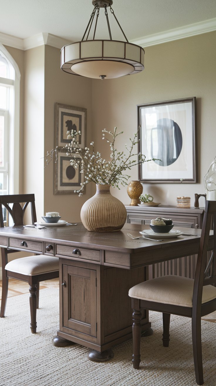 Use a Dining Table With Storage