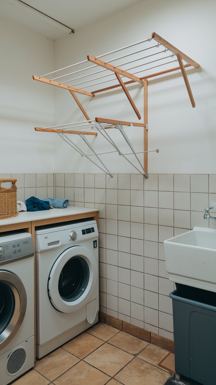 Wall-Mounted Drying Racks
