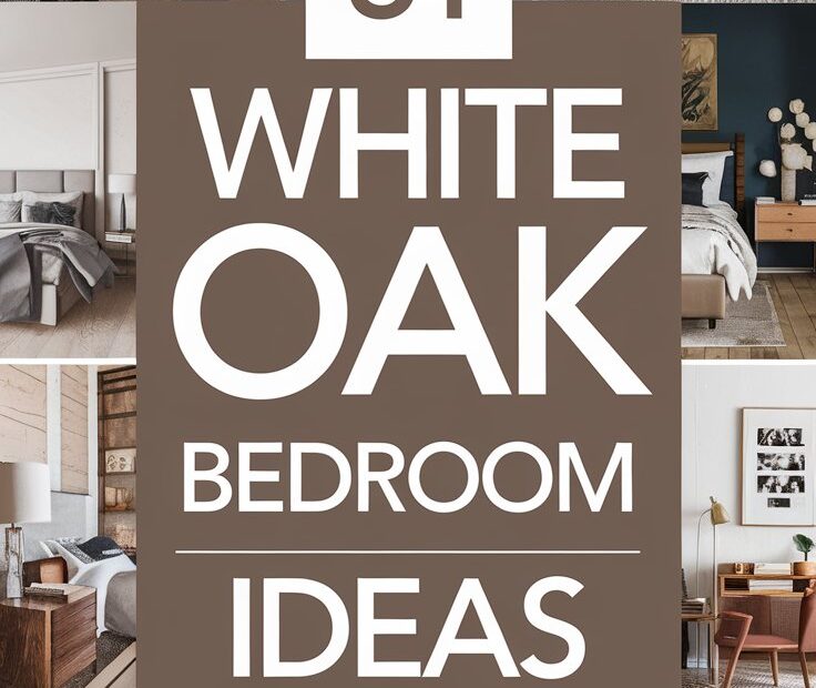 White Oak Bedroom Ideas