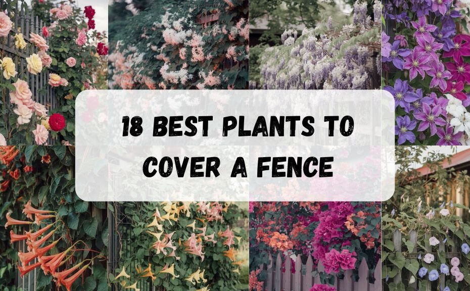 18 Best Plants to Cover a Fence