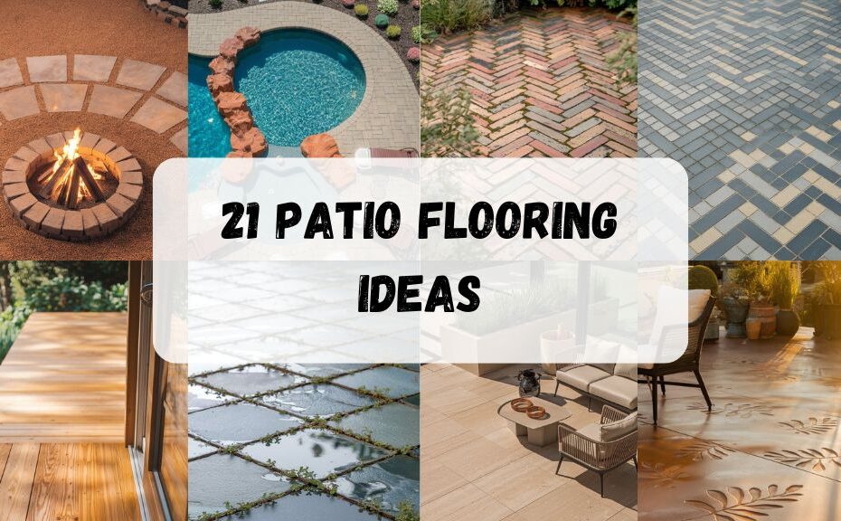 21 Patio Flooring Ideas