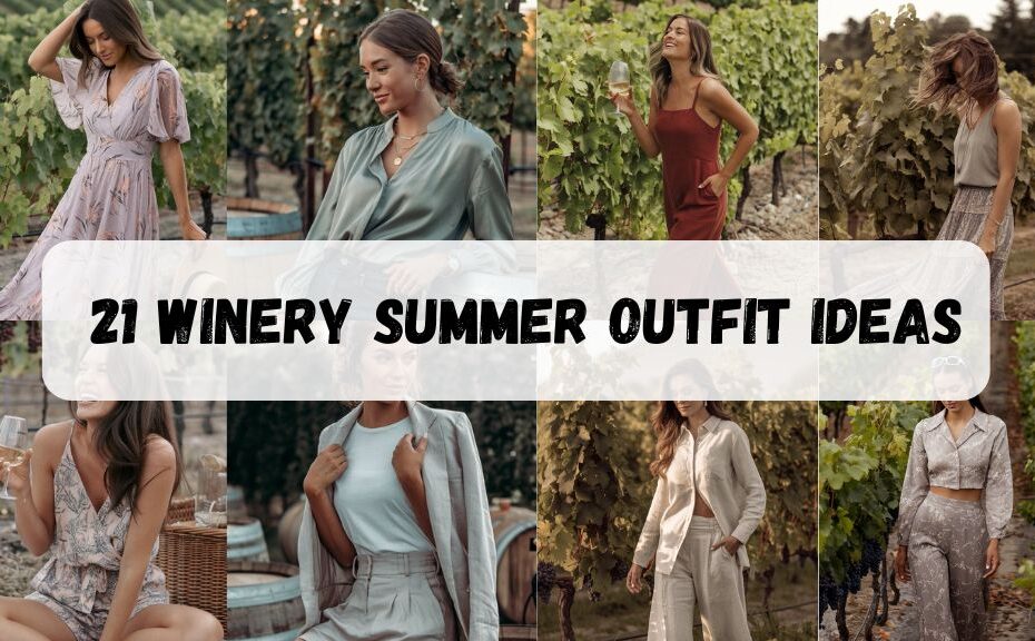 21 Winery Summer Outfit Ideas