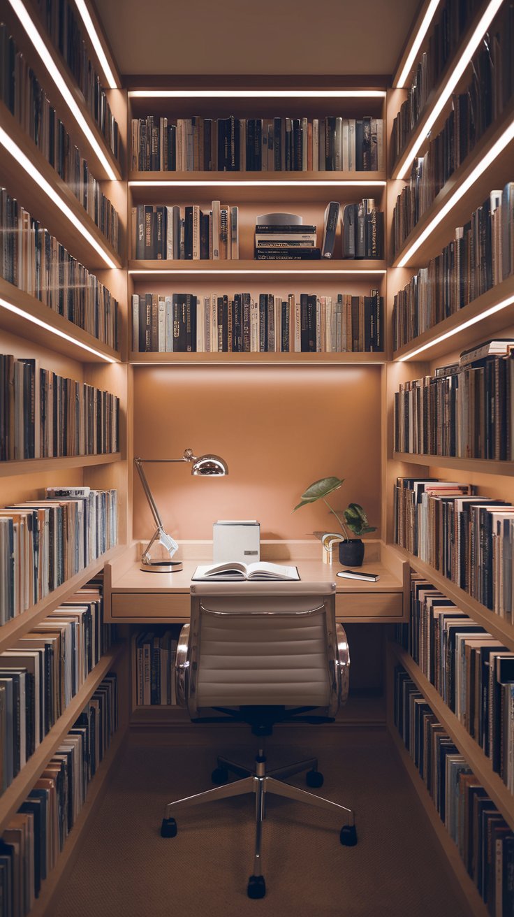 Built-In Office-Library Combo