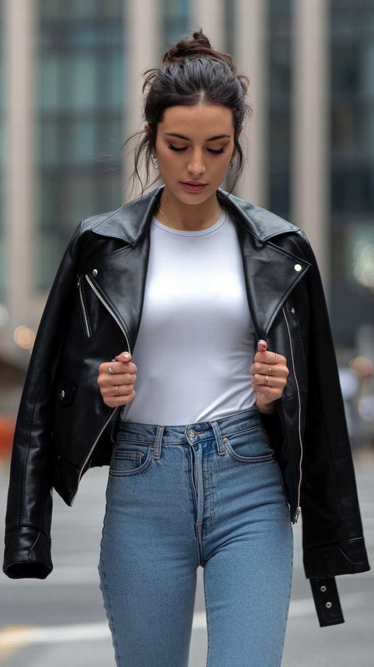 Classic White Tee and Jeans (Because Simple Never Looked So Damn Good)