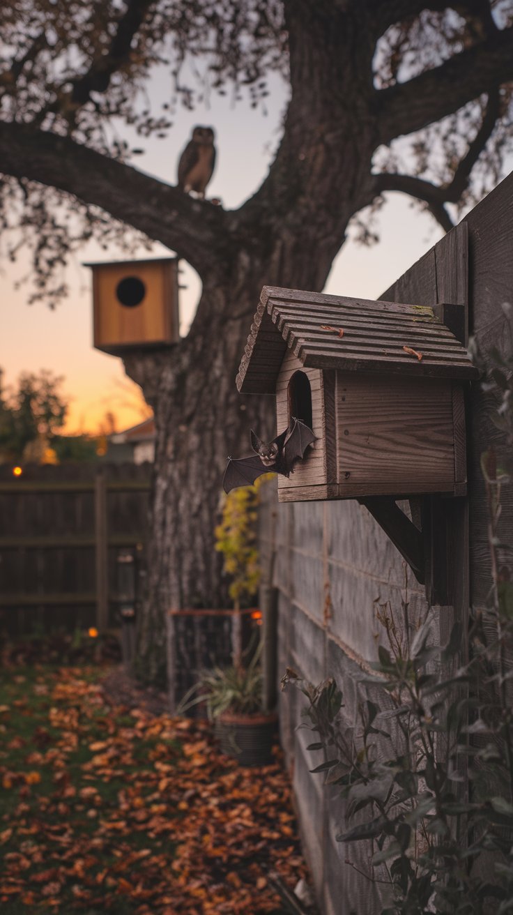 Install a Magical Bat or Owl House