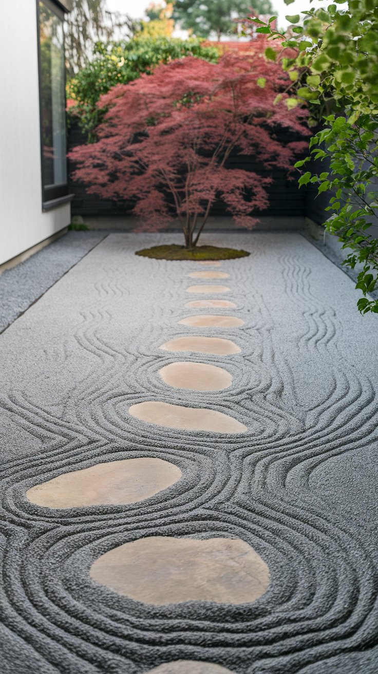 Japanese-Inspired Rock Garden