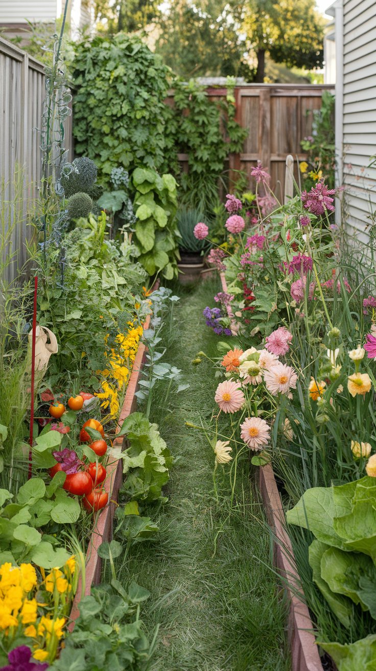 Plant a Slender Row Garden