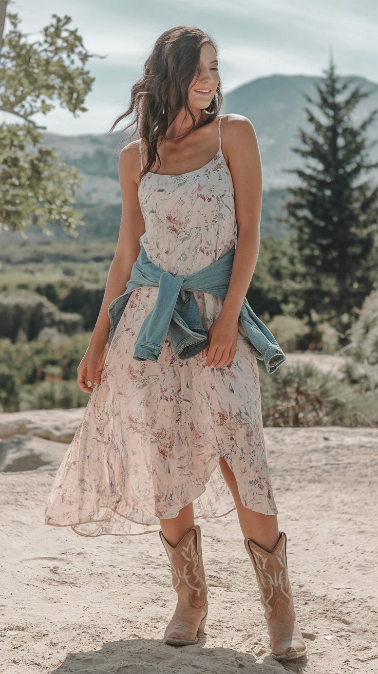 Sundress Cowgirl (because yeehaw meets feminine!)