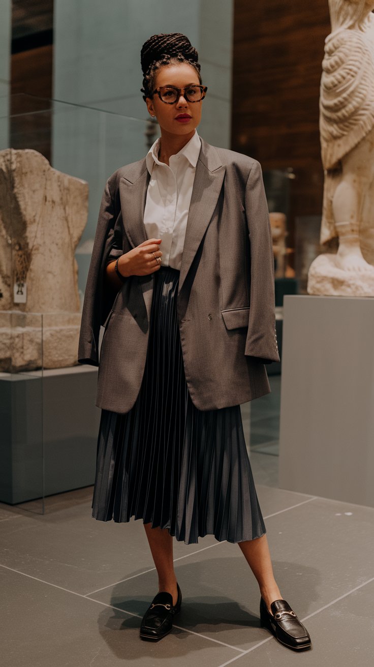 The Artsy Academia Look (for pretending you understand abstract expressionism)