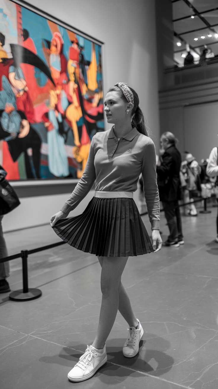 The Preppy Art Enthusiast (for looking like you donate to the museum annually)