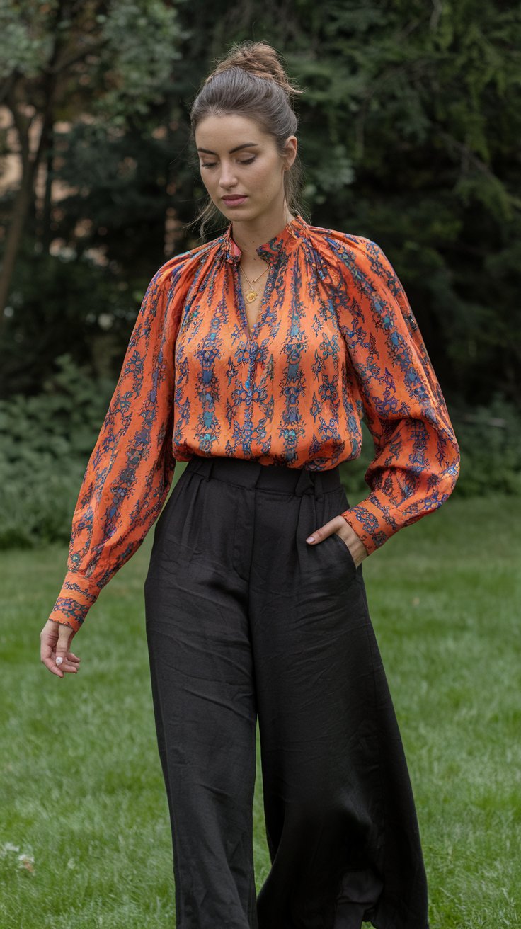 The Statement Blouse Moment (Look At Me Now)