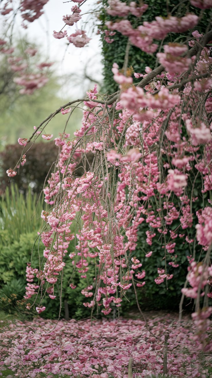 Weeping Crabapple (Malus ‘Louisa’ or ‘Coral Cascade’)