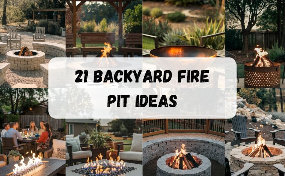 21 Backyard Fire Pit Ideas