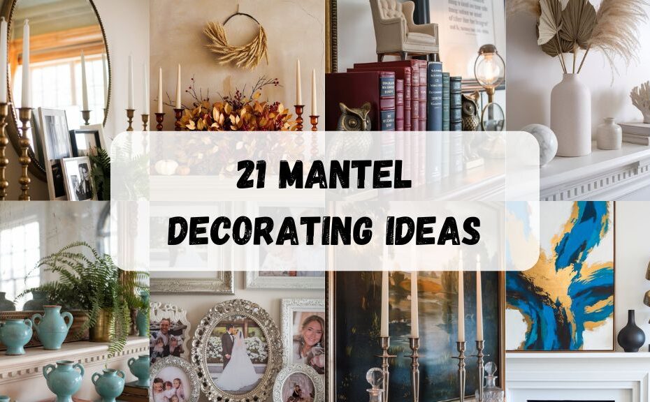 21 Mantel Decorating Ideas