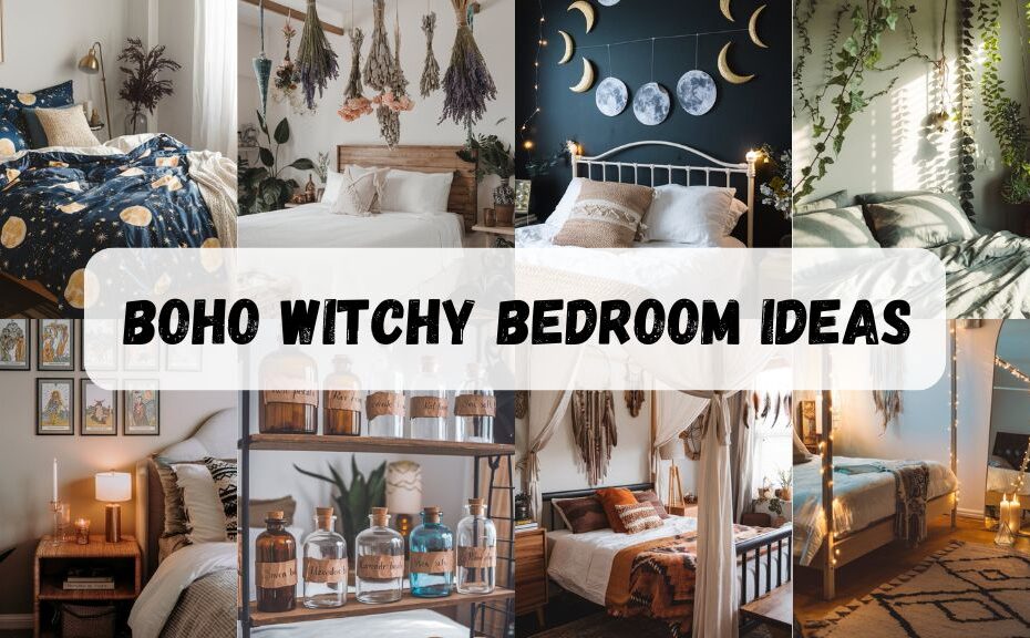 Boho Witchy Bedroom Ideas