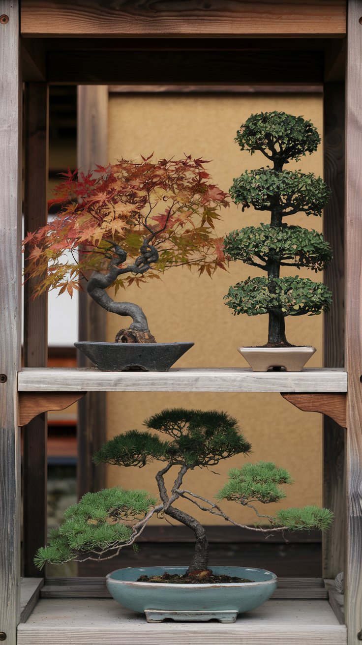 Bonsai Display Shelf