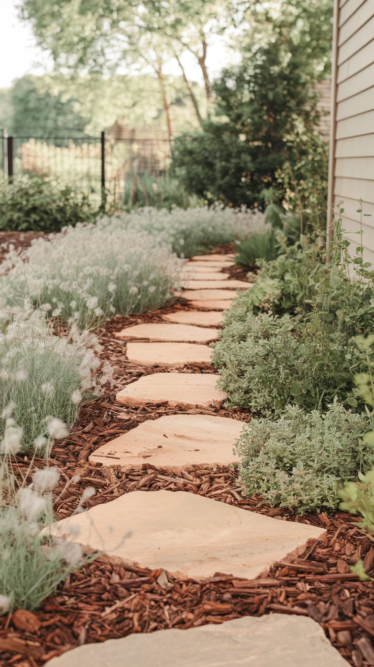 Create a Charming Stepping Stone Pathway